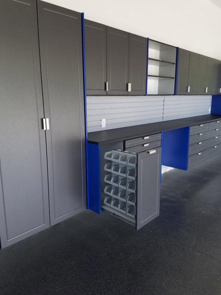 Pewter Garage Cabinets Kansas City KS / MO