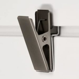 Brushed Chrome Clip