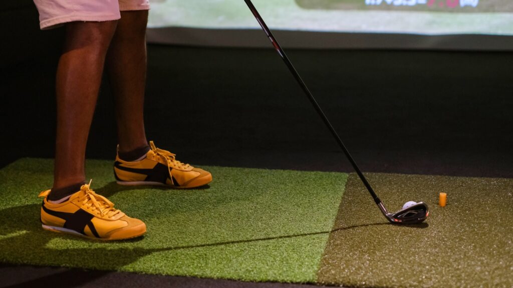 Folding Golf Simulator Installation in Overland Park