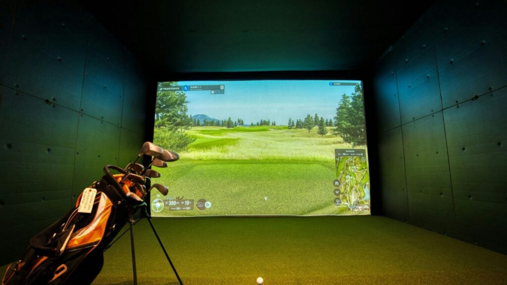 Murphy Golf Simulator Installation in Liberty